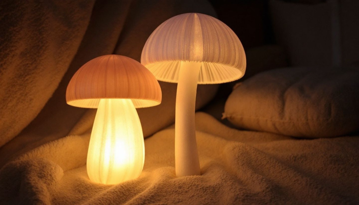 Les secrets derrière la popularité des lampes en forme de champignon